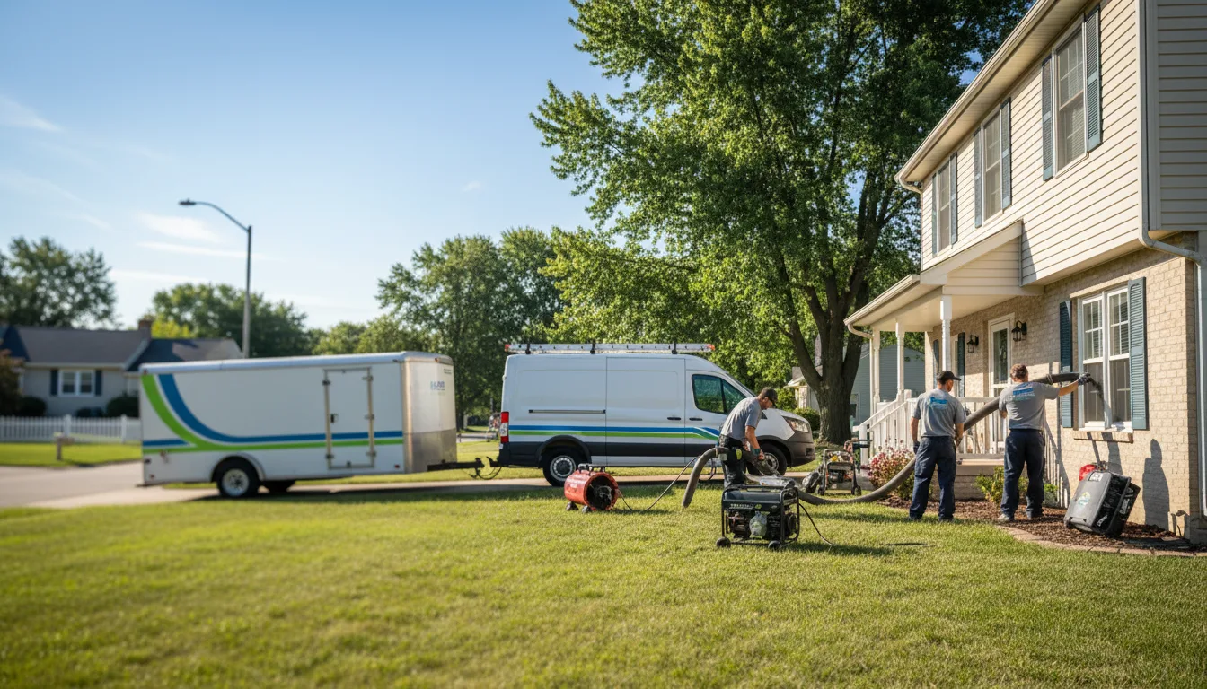 Flooded Basement Restoration And Cleanup With Repair in Jolley, IA near me